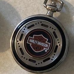 Motor Harley Davidson Cycles Pocket Watch 