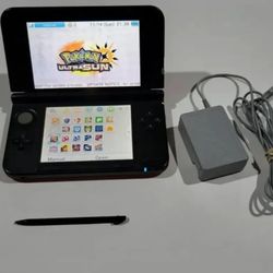 Red X And Y Model Nintendo 3ds XL 32gb With 50 Games 