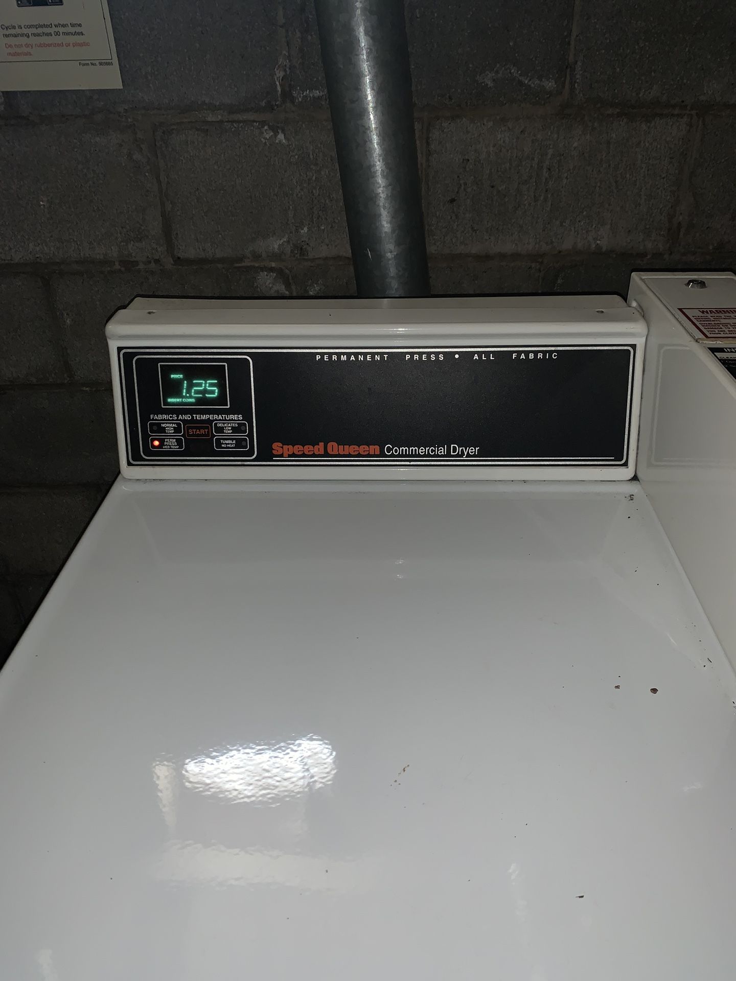 Speed Queen & Whirlpool Commercial Laundry Washer & Dryer for Sale $1000