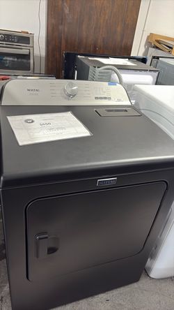 Maytag Front-Load Dryer – Dark Gray