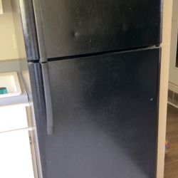 Black Kenmore Refrigerator 