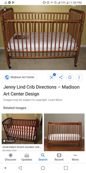 Vintage Jenny Lind Maole Wood Crib For Sale In Orlando Fl Offerup