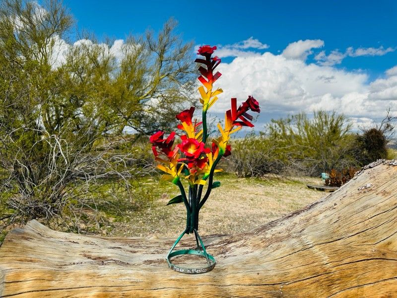 3 Foot Tall Beautiful Colorful Ocotillo Decorative Yard Art Medium Size