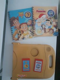 Kids Story Reader Interactive Learning System Spanish books with cartridge