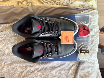 Levi's x Air Jordan 3 Retro SP 'Black Denim'