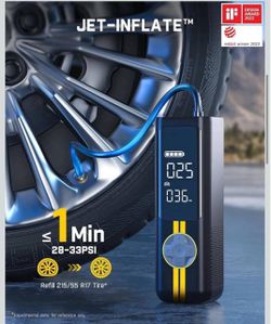 Tire Inflator Portable Air Compressor.