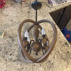 Metal Chandelier Living Room