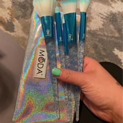 Moda Unicorn Makeup Brushes 