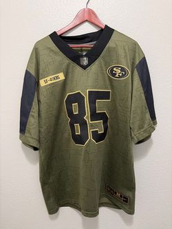 Nike SF 49ers #85 Salute to Service Jersey
