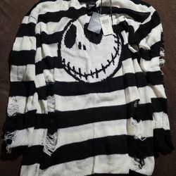 Her Universe Disney Nightmare Before Christmas Dress Sweater New With Tags Size LARGE AND MEDIUM AVAILABLE 
