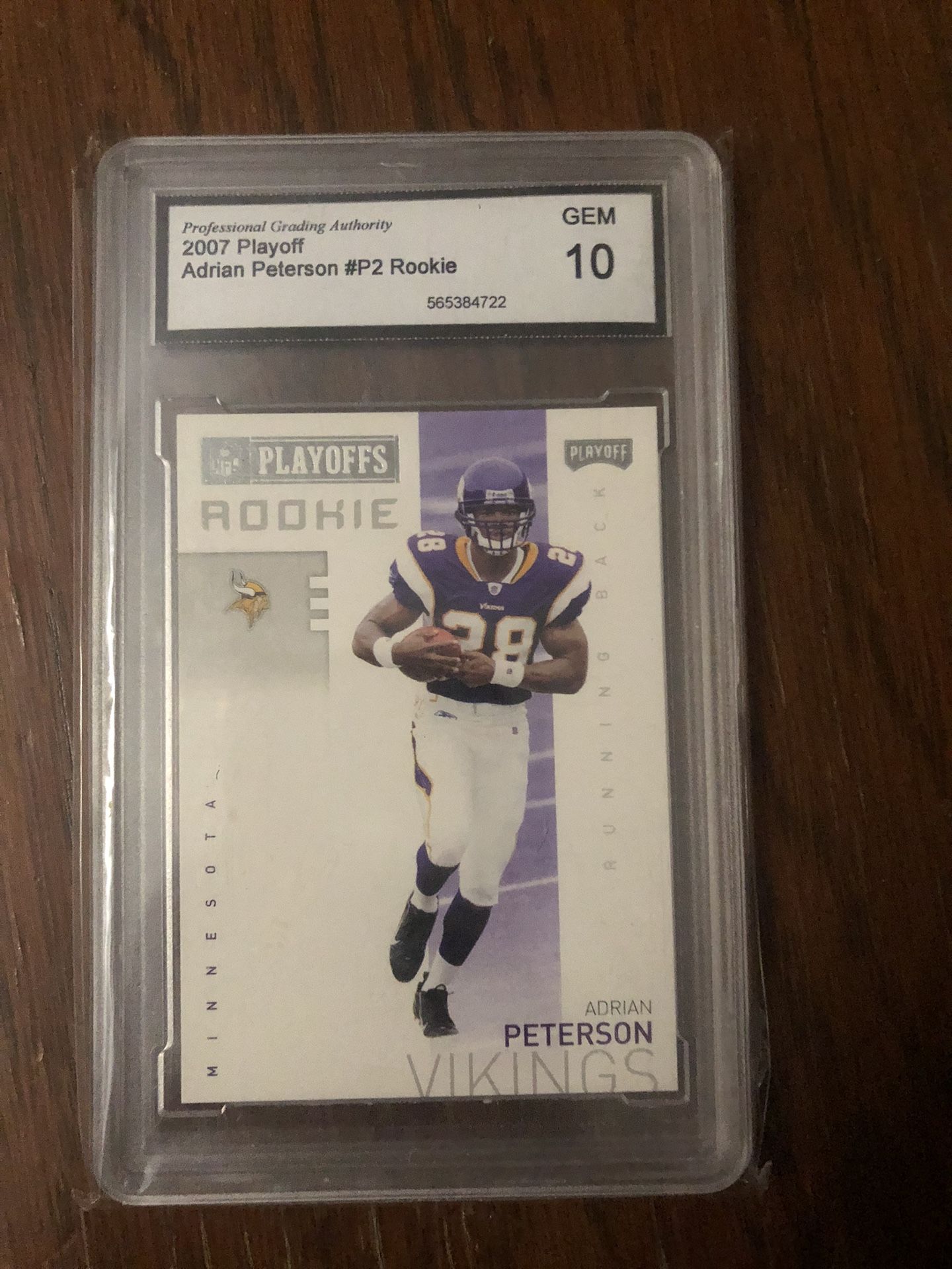 Adrian Peterson Rookie