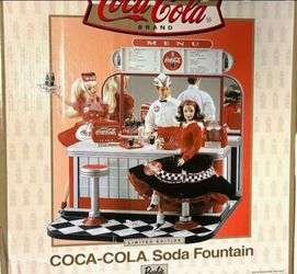 Barbie coca cola soda fountain