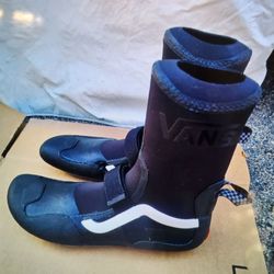 Vans Surf Boot 2 Hi V 5mm sz 12 Neoprene Wetsuit Booties