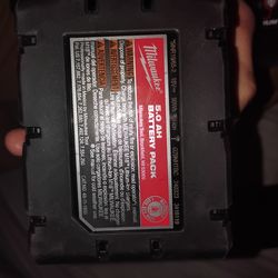 Used Milwaukee M18 Batteries- Tested & Working