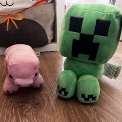 Minecraft Plushies