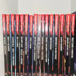 Dungeons & Dragons 5e Adventure & Sourcebooks