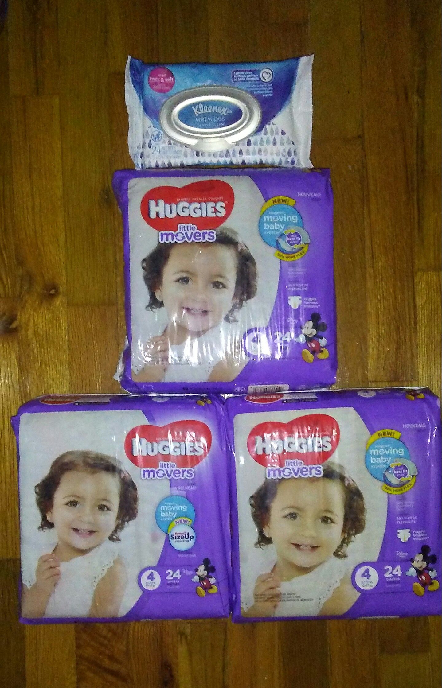 Huggies diapers sz 4