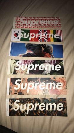 Supreme stickers