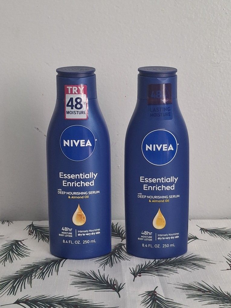 Nivea Body Lotion 8.4oz ( Deep Nourishing Serum & Almond Oil )