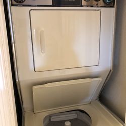 24” Frigidaire Stackable Washer/Dryer- BISQUE