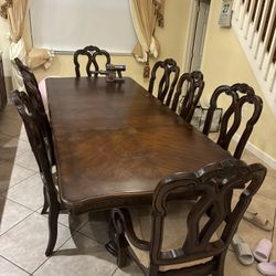 Dining Table With 8 Chairs
