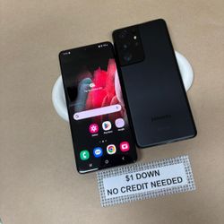 Samsung Galaxy S21 Ultra 5G - Only $1 Today Pay The Rest Later! 