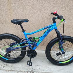 Mongoose Mountain Bike 24×3in  21 Speed 