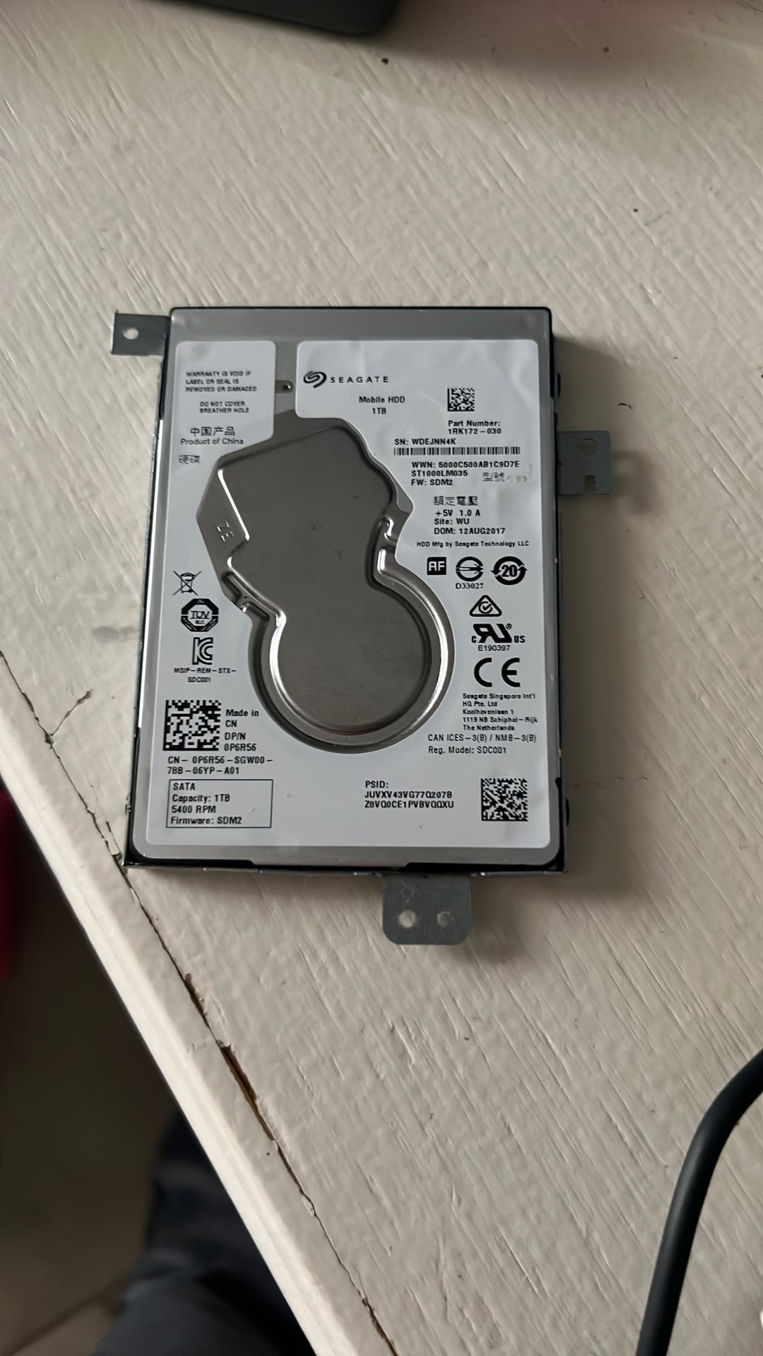 Sea gate 1tb Hdd