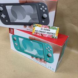 Nintendo Switch Lite New Game Console - Pay $1 today and pay the rest later -