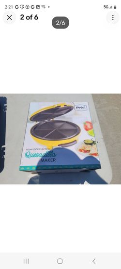 Shipping Available Brand-New In Box Parini Non-Stick Electric Quesadilla Maker Won't Take Lower Offers
