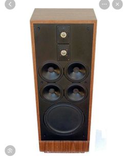 Vintage Polk Audio SDA 1B Speakers Walnut Sound Amazing