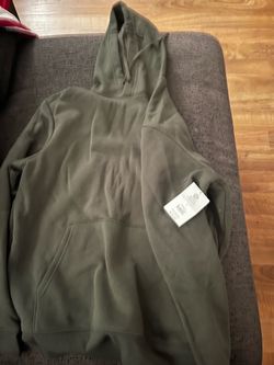 Green pullover hoodie