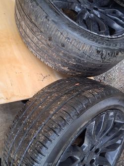 2016 RANGE ROVER WHEELS AND TIRES