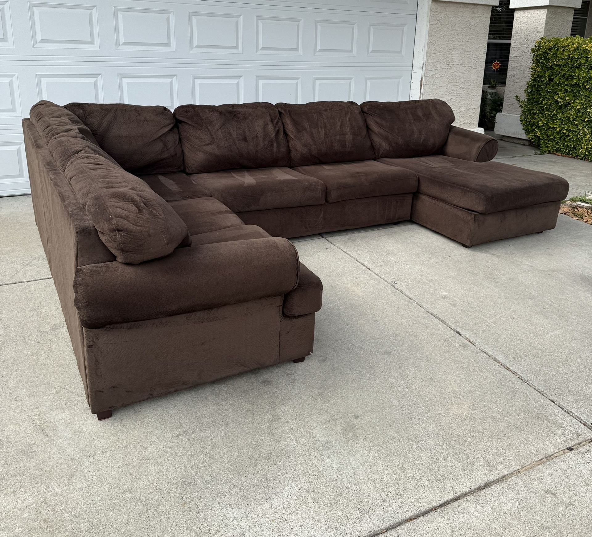 Brown Sectional Couch