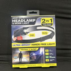 HEADLAMP & WORK LIGHT