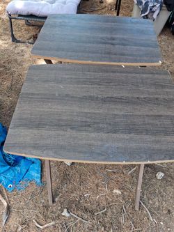 Folding Card Tables Set of 2