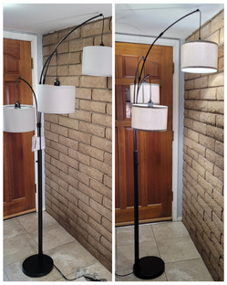 Dimmable Floor Lamp - 3 Lights Arc Floor Lamps