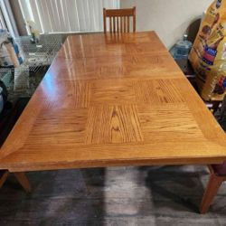 Kitchen Table With 6 Chairs 