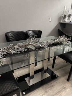 6’ Lit Crystal Table Runner