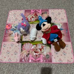 Bunch Of Toys With Playmat/storage Box 