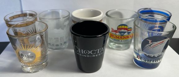 Casino, Cruise & Inn’s Shot Glasses