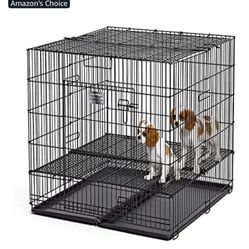 MidWest Homes For Pets Puppy Playpen Crate - 236-10 Grid & Pan Included