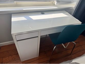 IKEA desk and chair