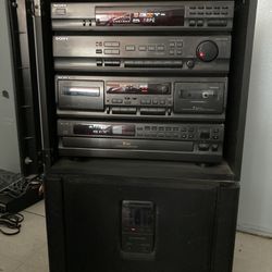 Sony Antique Stereo System