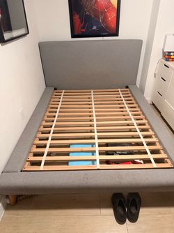 Full west elm bed frame