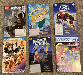 Great Comic Lot of 6 for Younger Readers w/ Lego Batman, Barkham Asylum, & More