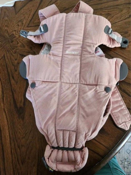 Baby Björn Baby Carrier Mini, Woven, Dusty Pink  (Pick Up/Cash Only)