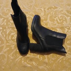 Botines Tacon Negros