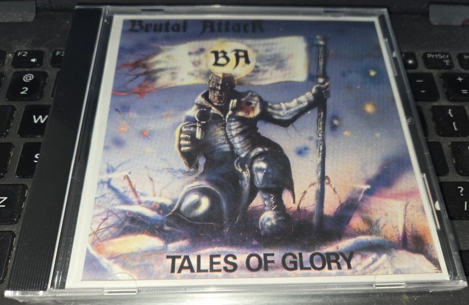 Brutal Attack Tales Of Glory CD New Sealed Oi Punk Skrewdriver
