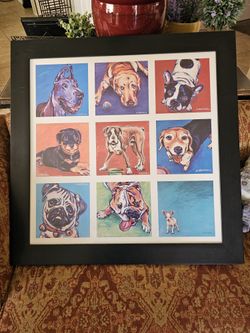 Whimsical Dog Lover Picture